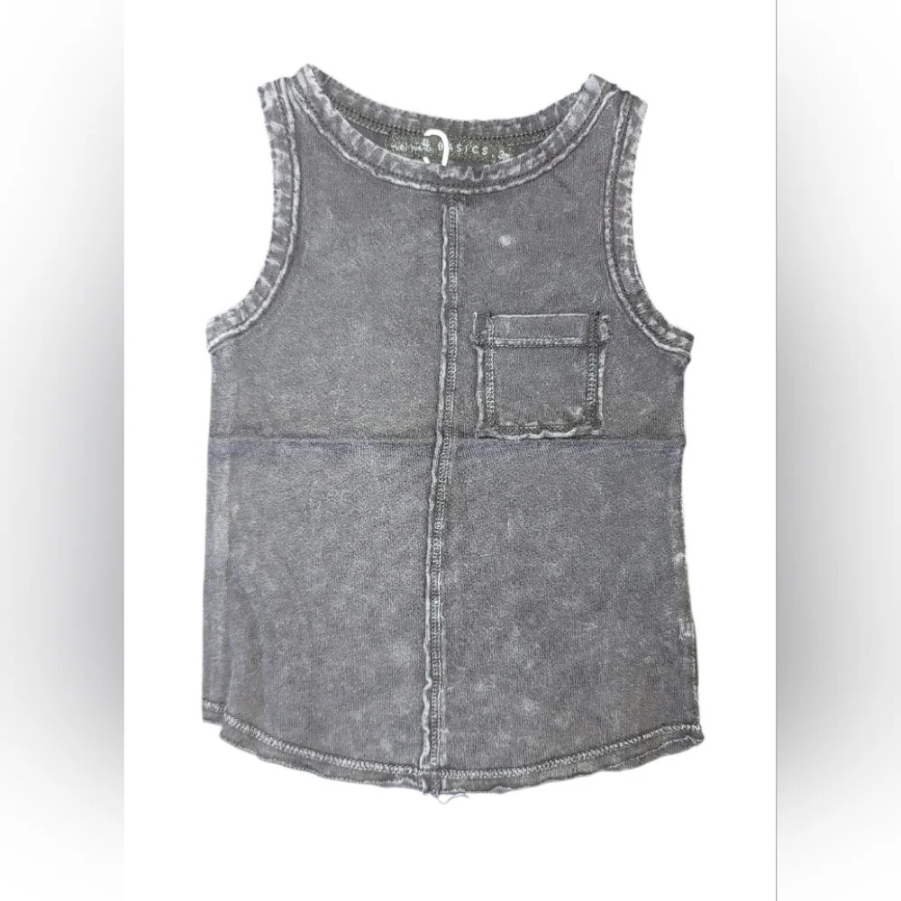 Faded Black Infant Tank Top